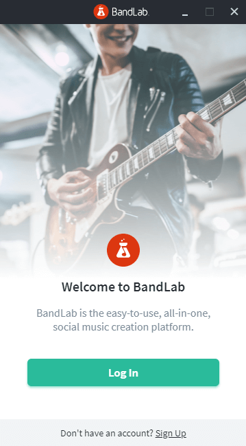 Bandlab Assistantの画面